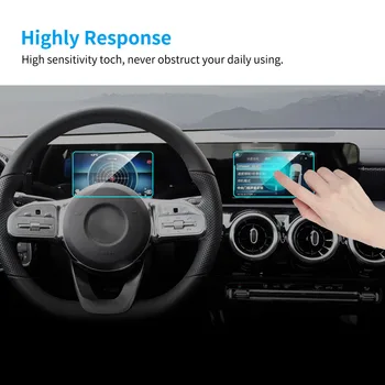 Automobilová GPS Navigácia Screen Protector pre Mercedes W246 W176 W177 W213 X156 W117 C117 E GLA CLA Triedy Chrániť Film Príslušenstvo