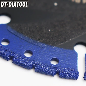 DT-DIATOOL 1 ks Vákuové Brazed Diamond Demolácie pílového Kotúča Rezanie Disk Multi Účel Záchranného Brúsne Koliesko na Tvrdý Kameň