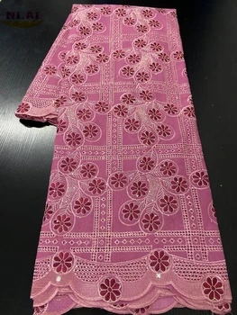 NIAI švajčiarskej čipky textílie afriky čipky textílie najnovšie swiss voile čipky vo švajčiarsku nigérijský bavlnené textílie, čipky na šaty NI3233