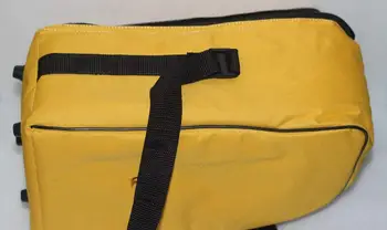 Nové Žlté Kitbag pre Prism NASTAVENIE, Vysoko Kvalitné MÄKKÉ TAŠKA, Veľkosť: 38 x 24 x 18 cm