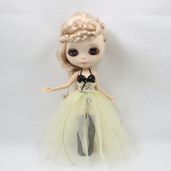 Oblečenie pre Blyth bábika Party šaty Elegantný oblek pre 1/6 bjd ľadovej dbs