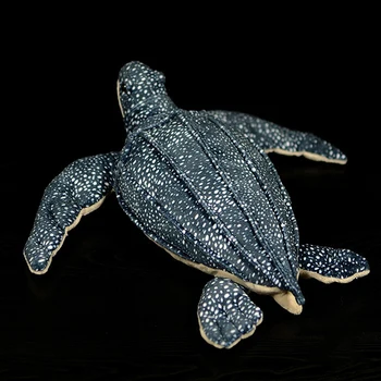 Realistický Leatherback Korytnačka Plyšové Hračky Realistické Mäkká Plyšová Korytnačka Mori, Zvieratá, Oblečenie Pre Bábiky Narodeninám