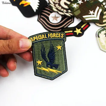 Vyšívané Škvrny Armády Vojenské Odznaky pre Oblečenie, Taktické žehlička na Nálepky DIY Dekoratívne Nášivka 30pcs /veľa