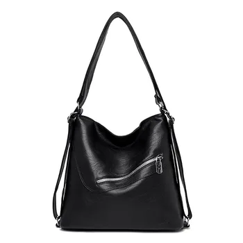 Ženy taška pravej kože 2020 nové módne vintage veľkú kapacitu mäkké kožené univerzálne crossbody taška