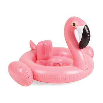 0-3 Rokov Detské Nafukovacie Flamingo Swan Bazéne Plávať s Slnečník Jazda-Na Plavecký Krúžok Bezpečné Sedadlo Vodné Hračky Dieťa Kruh