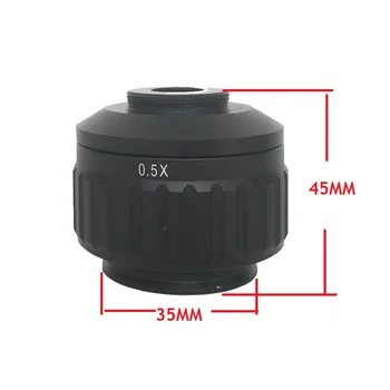 0.5 Adaptér 3,5 X-90X Dvojité Rameno Zároveň Hlavná Trinocular Stereo Mikroskopom 38MP HDM-Kompatibilný USB Fotoaparát Telefónu PCB Šperky Nástroje