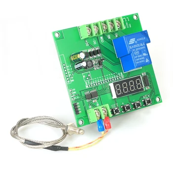 0~1000 stupeň Mini LED Regulátor Teploty Modul Temp Control Dosky vypínača s K-typ Snímača Sondy