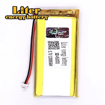 1.0 MM konektor 2pin 3,7 V 453072 453070 1200mah pôvodné kvalitné lithium polymer li-ion nabíjateľnú batériu lipo batérie