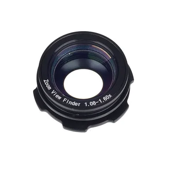 1.08 x-1.60 x Zoom Okulár Hľadáčika Eyecup Lupa pre Canon EOS Pentax Sony, Olympus Nikon D7200 D7100 D7000 D5300 D5200 D800