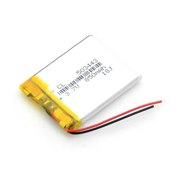 1/2/4 Ks/veľa 43x34x5mm 850mAh Li Ion Polymer Batérie Vymeňte Pre GPS Tablet Notebook Mobilný Telefón Power Bank 3,7 v Lipo Bateria