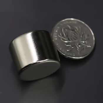 1/2/5 Ks formátu 25 x 20 Neodýmu Magnet 25 mm x 20 mm N35 NdFeB Kolo Super Silné Silné Permanentné Magnetické imanes Disk formátu 25 x 20