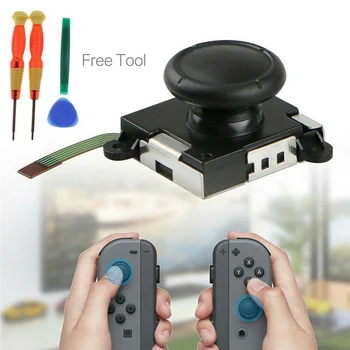 1/2X Náhradné Thumbstick 3D Analógový Ovládač Vhodný pre Nintendo Prepínač Radosť-Con Ovládač Nahradenie Repairment Príslušenstvo