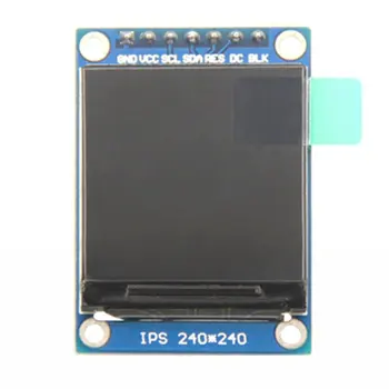 1.3 palcový Digitálny LCD Displej 240x240 Modul Holé Displeja 65K SPI Sériové Plné Farby RGB IPS TFT LCD Displej Rada