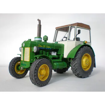 1:32 alebo 1:22 českej Zetor 50 Traktor 3D Papier Model Poľnohospodárske Stroje Ručné DIY Papier Model Hračky pre Deti, Dospelých