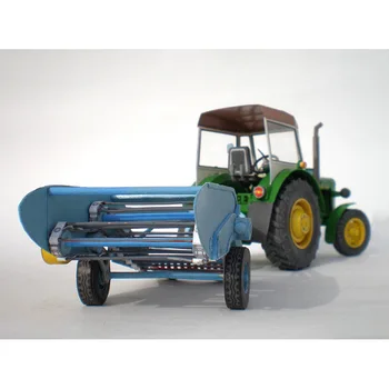 1:32 alebo 1:22 českej Zetor 50 Traktor 3D Papier Model Poľnohospodárske Stroje Ručné DIY Papier Model Hračky pre Deti, Dospelých