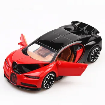 1:32 autíčka model Bugatti Chiron Kovové Hračky Zliatiny Auto Diecasts Hračky Model Auta, Miniatúrne zmenšený Model Auta Hračky