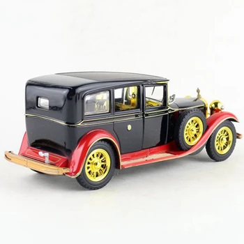 1:32 Diecast Kovový Model Auta, Hračky Vintage Rolls Royce Klasické Replika Vytiahnuť Späť so Zvukom Ľahký
