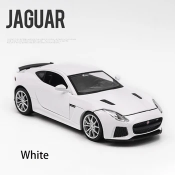 1/32 Jaguar F-type Športové Auto Model Hračka Simulácia Zvuku, Svetla, Vytiahnuť Späť Zliatiny Die Cast Hračky Vozidla Pre Chlapcov, Dievčatá