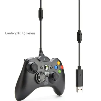 1,5 m USB Nabíjací Kábel pre Xbox 360 Bezdrôtový Herný ovládač Hrať Nabíjanie Nabíjací Kábel Kábel Vysokej Kvality Hra Príslušenstvo 2019