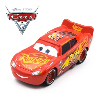 1:55 Disney Pixar Cars Kovové Diecast Číslo 95 Lightning McQueen Všetky Štýl Zlaté, Strieborné Šampión Zber Verzia Auto Chlapec Hračka
