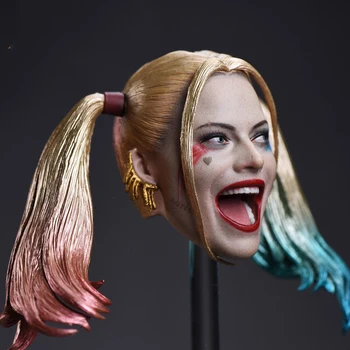 1/6 headplay obrázok hlavu model žena dievča hlavu sculpt JX-012 samovražedné Komando Joker 2 páry vlasy 1/6 hlavu sculpt model