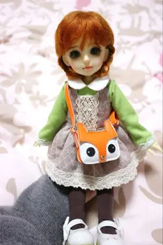 1/6 rozsahu BJD Roztomilý fox taška na BJD/SD DIY bábika príslušenstvo.Nie sú zahrnuté bábiky,oblečenie,obuv,parochňu a iné príslušenstvo 16C1201