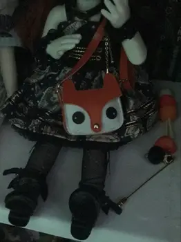 1/6 rozsahu BJD Roztomilý fox taška na BJD/SD DIY bábika príslušenstvo.Nie sú zahrnuté bábiky,oblečenie,obuv,parochňu a iné príslušenstvo 16C1201