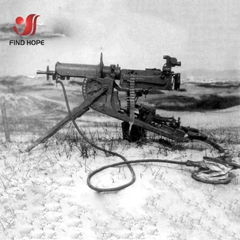 1:6 Rozsahu Maxim MG08 Guľomet Model Vojenskej Armády Zostaviť Zbraň Hračka Pre 12