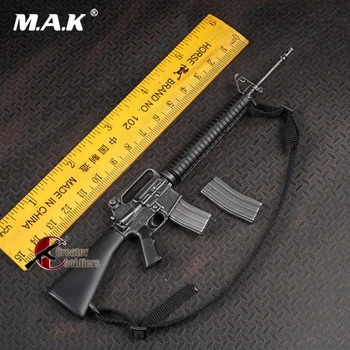 1/6 rozsahu zbraň model black US army pušku M16 model zbraň pre 12