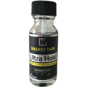 1 fľaša 0.5 Oz Nové Walker Ultra Podržte čipky parochne lepidlo lepidlo s 1 fľaša 1 Oz remover pre čipky parochne lepidlo