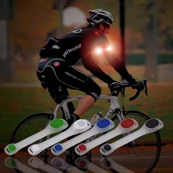 1 ks LED Reflexné Remienok Outdoorové Športy, Nočný Beh Popruh Reflexné Bezpečnostné pásy Rameno Nohu Upozornenie Náramok Cyklistické Rameno Pásu