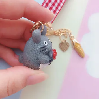 1 ks nových Kawaii Štúdio Ghibli Hayao Miyazaki Kiki Keychain taška Prívesok obrázok Hračky pre deti