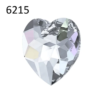 (1 kus) ORIGINÁLNE crystal od Swarovski 6215 tvárou Srdce prívesok vyrobený v Rakúsku drahokamu pre DIY šperky robiť