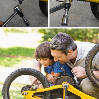 1 Sada 3ks Profesionálne Cyklistické Repair Tool Kit Bicykli Kľukou Extractor Odstraňovač Sťahovák Freewheel Odstraňovač Opravy Kľúč Kľúč