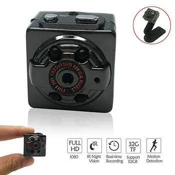 (1 Sada) SQ8 Mini Kamera Full HD 1080P Noc Záznamník Infračervené videnie motion sensor, digitálny DV malé mini videokamera digitálnu videokameru