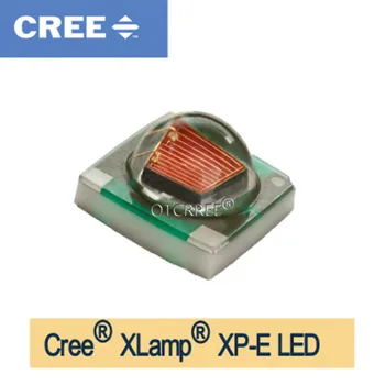 10-100KS Pôvodné Cree XPE XP-E R3 1-3W 3535 červená LED Žiarič Diódy Červená 620-625nm LED Rastlín Rastú vysielač s 20 16 mm chladič