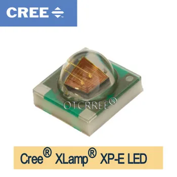 10-100KS Pôvodné Cree XPE XP-E R3 1-3W 3535 červená LED Žiarič Diódy Červená 620-625nm LED Rastlín Rastú vysielač s 20 16 mm chladič