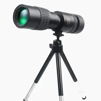 10-300x40mm Ultra-Zoom teleobjektív Monokulárne Ďalekohľad S Statív Pre Chytré telefóny, Prenosné Astronómie Začiatočníkov