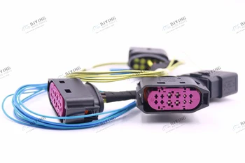 10 až 12 Pin HID Xenónových Svetlometov Konektor Adaptéra vedenia Drôtu PRE VW Jetta MK5