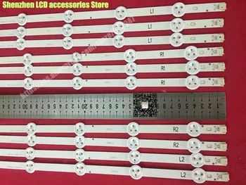 10 Ks/veľa PRE LG 42-palcov LCD podsvietenie panela LG 42LN540 42LN613 42LA620 LC420DUE R1+L1=6PCS R2+L2=4PCS