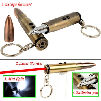 10 kusov Bullet Penlight Prenosný Mini LED Baterka S Guľôčkové Pero, prívesok na Červený Laser na Čítanie Ukazovateľ Pet Mačka Hračka V1571