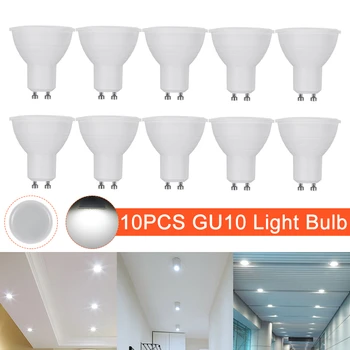 10 Kusov LED Spot Light GU10 LED Žiarovka 5W Spálňa LED Lampa 220V Pozornosti Krytý Obývacia Izba Osvetlenie