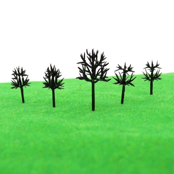 1000PCS model tvorby architektúry každej veľkosti ho, n ,g zmenšený model vlaku rozloženie miniatúrne plastikový model stromu rameno