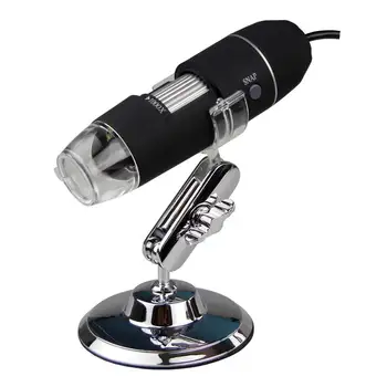 1000x HD Digital Endoskopu Kamery, Mikroskopy 500X 800X Elektronický Mikroskop 8*LED CMOS Snímač, Stojan Optické Loupes zväčšovacie sklo