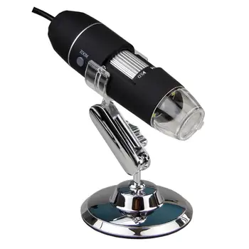 1000x HD Digital Endoskopu Kamery, Mikroskopy 500X 800X Elektronický Mikroskop 8*LED CMOS Snímač, Stojan Optické Loupes zväčšovacie sklo