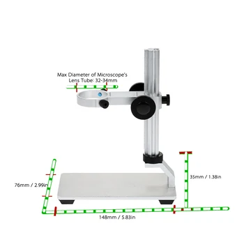 1000X USB elektronický mikroskop lcd digitálny video mikroskopom fotoaparát 4.3 palcový HD OLED Endoskopu zväčšovacie Kamery, LED svetlá