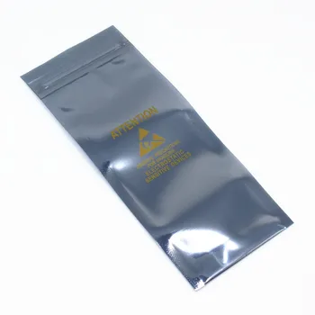 100ks 15 Veľkostí Vytlačené ESD Proti Statickej Zip Lock Package Taška Plastové Elektronika s potravinami Anti-Statické Zips Vrecká na Balenie
