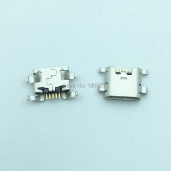 100ks Micro USB 5pin mini Konektor Mobile Nabíjací port Pre ZTE Blade L2 S6 5.0 U807 N983 N807 U956 N5 N909 N798 N980 N986