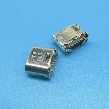 100ks Nabíjanie Konektor pre Samsung T110 T111 T113 T115 T116 T560 T561 T580 T585 Galaxy Tab A(7 pin,micro USB typ-B)