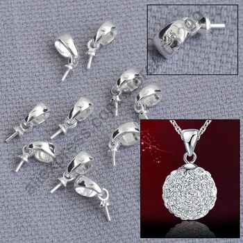 100ks Pripojenie Komponentov Široké Použitie 925 Sterling Silver Šperky, Takže Príslušenstvo HOBBY Ručné Pôvodná Časť Podpora